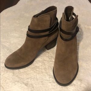 American Eagle Suede Ankle Booties
